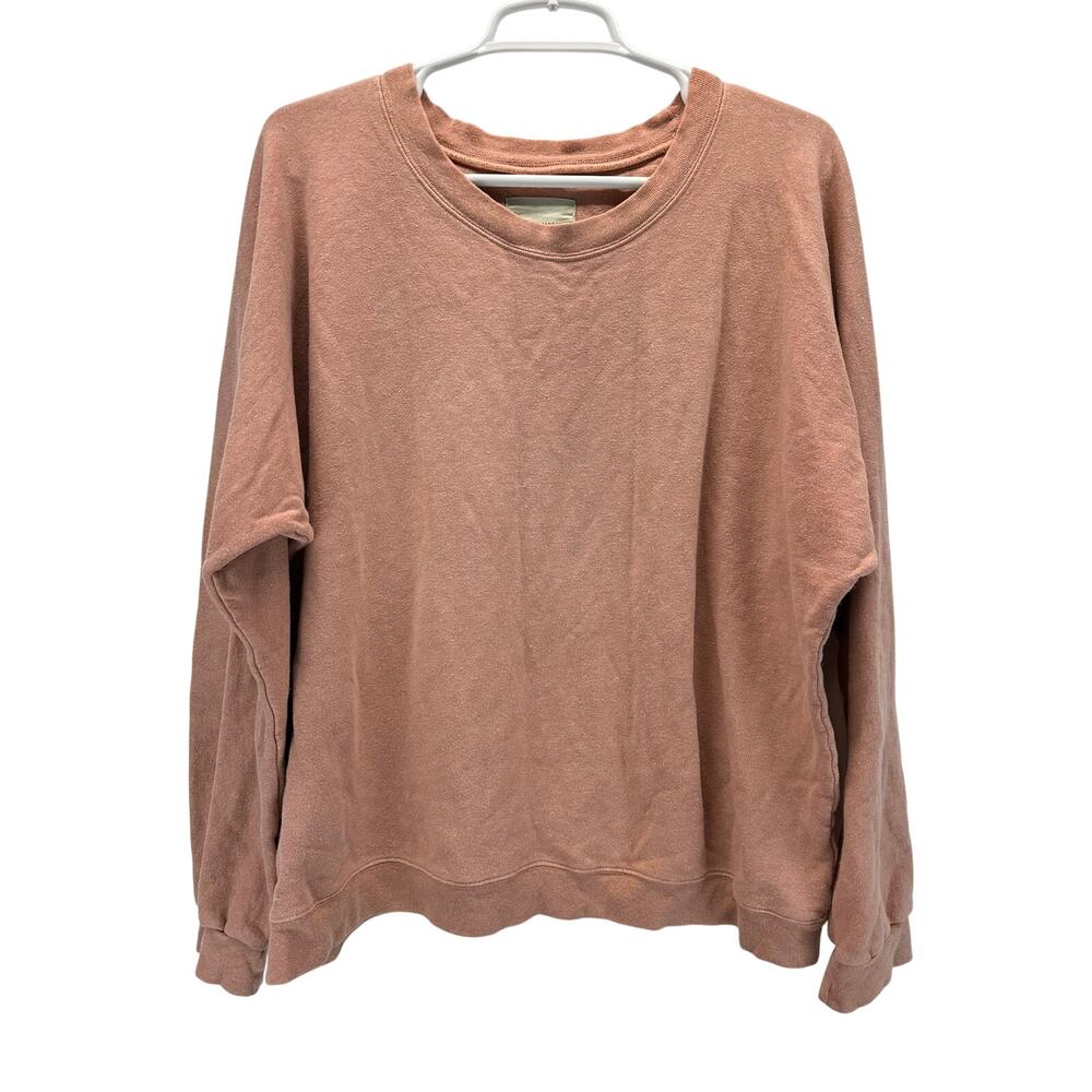 Aliya Wanek Tig Sweatshirt Rose Pink One Size Comfy Cozy